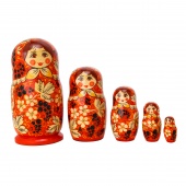Матрёшка 5-и предметная